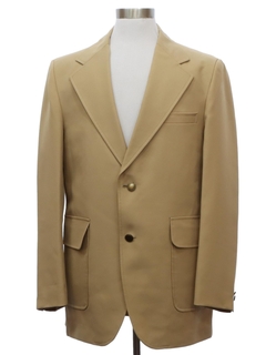 1970's Mens Disco Blazer Style Sport Coat Jacket