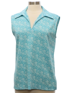1960's Womens Mod Knit Shirt