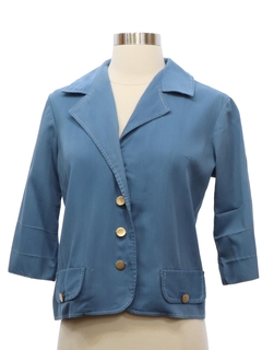 1960's Womens Mod Shirt Jacket
