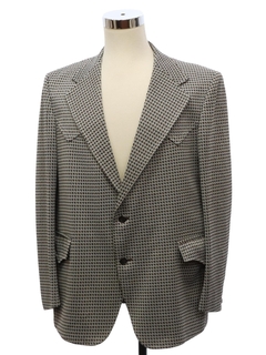 1970's Mens Disco Western Blazer Sport Coat Jacket