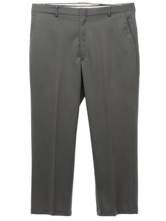 1970's Mens Flat Front Slacks Pants