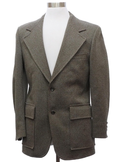 1970's Mens Disco Blazer Sport Coat Jacket