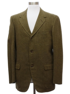 1960's Mens Mod Wool Blazer Sport Coat Jacket