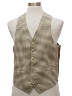 1970's Mens Suit Vest