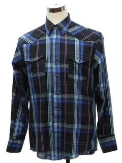 1990's Mens Wrangler Western Shirt