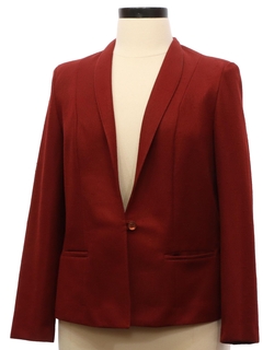 1980's Womens Totally 80s Blazer Jacket