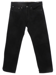 1990's Mens Black Levis 505s Denim Jeans Pants