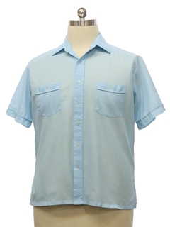 1980's Mens Sheer Sport Shirt