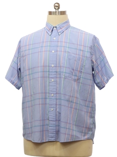 1980's Mens Preppy Shirt