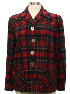 1950's Womens Pendleton 49ers Jacket