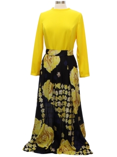 1970's Womens Henry Lee Mod Dress