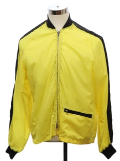 1960's Mens Lightweight Nylon Mod Windbreaker Jacket