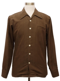 1960's Mens DaVinci Mod Sport Shirt