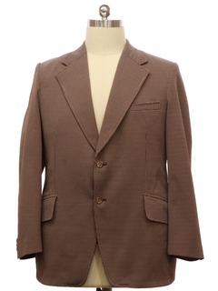 1970's Mens Disco Blazer Style Sport Coat Jacket