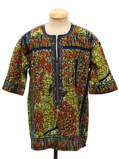 1990's Unisex African Tunic Shirt