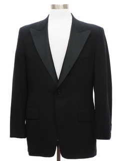 1980's Mens Tuxedo Blazer Jacket