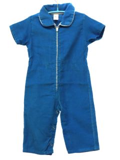 1970's Unisex/Childs Corduroy Jumpsuit