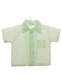 1950's Mens/Childs Mod Sheer Sport Shirt