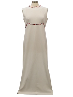 1960's Womens Maxi Dress