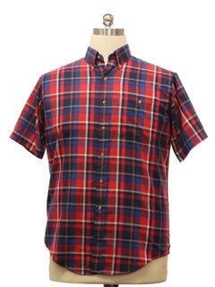 1980's Mens Preppy Shirt