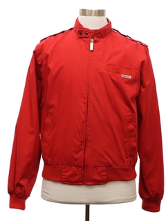 1980's Mens Windbreaker Brand Members Only Style Jacket