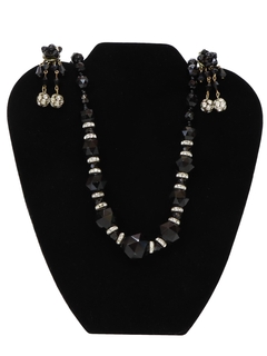 1950's Womens Accessories - Tara Fifth Ave Necklace And Earrings Set