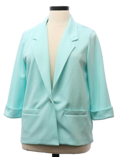 1980's Womens Totally 80s Boyfriend Style Blazer Jacket