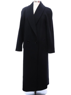 1980's Womens Wool Overcoat Jacket