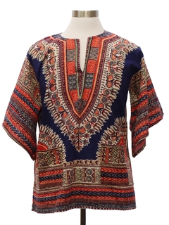 1970's Unisex Dashiki Shirt