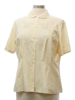 1960's Womens Silk Shirt