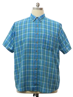 1980's Mens Preppy Shirt