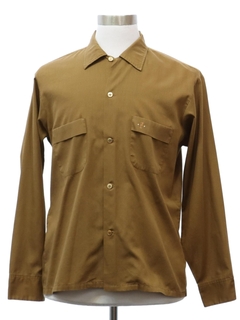 1960's Mens Mod Sport Shirt