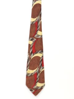 1940's Mens Silk Wide Swing Necktie