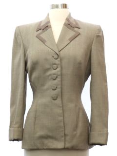 1950's Womens Sharkskin Fab Fifties Jacket