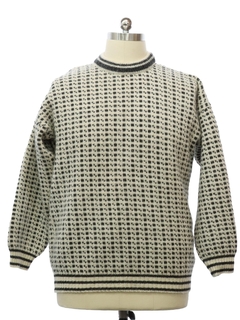 1980's Mens Volund Nordic Wool Sweater