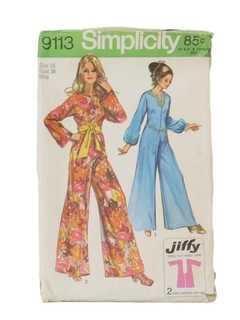 1970's Womens Pattern