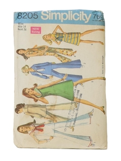 1960's Womens Pattern