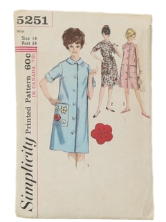 1960's Womens Pattern