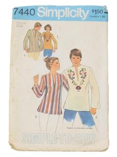 1970's Womens Pattern