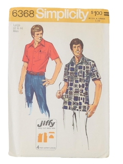 1970's Mens Pattern