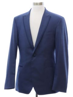 1960's Mens Ike Behar Designer Sharkskin 60s Reproduction Tuxedo Jacket