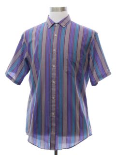 1980's Mens Preppy Shirt