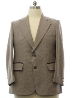 1970's Mens Disco Blazer Style Sport Coat Jacket