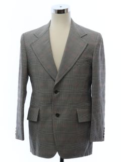 1970's Mens Blazer Style Sport Coat Jacket