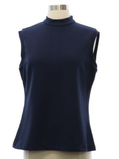 1970's Womens Mod Knit Shirt