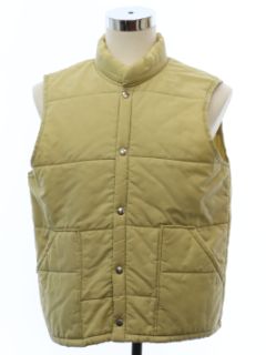 1970's Mens Ski Vest Jacket