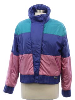 1980's Womens Totally 80s Ski Jacket