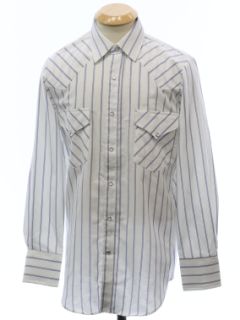 1980's Mens Western Shirt