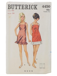 1960's Womens Sewing Pattern