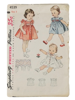 1950's Womens/Childs Sewing Pattern